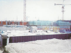 國(guó)家懷柔糧庫(kù)地下室工地